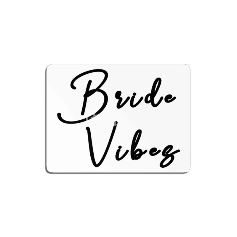 Bride Vibes MDF Tablo