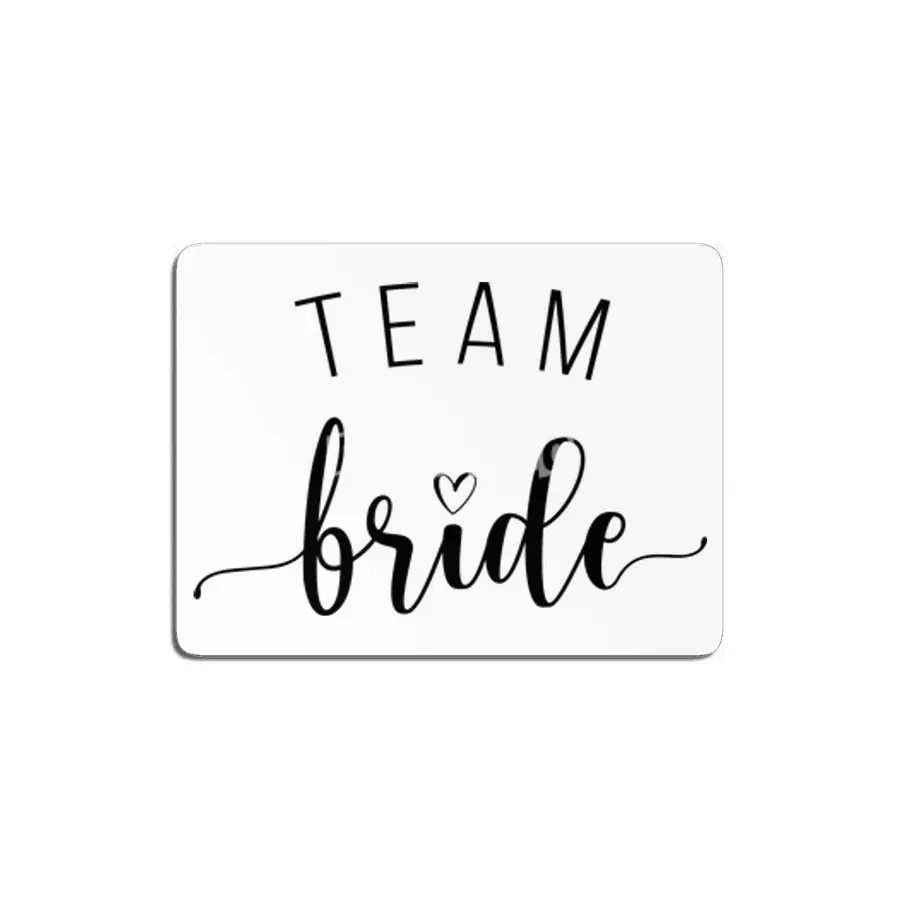 Team bride MDF Tablo