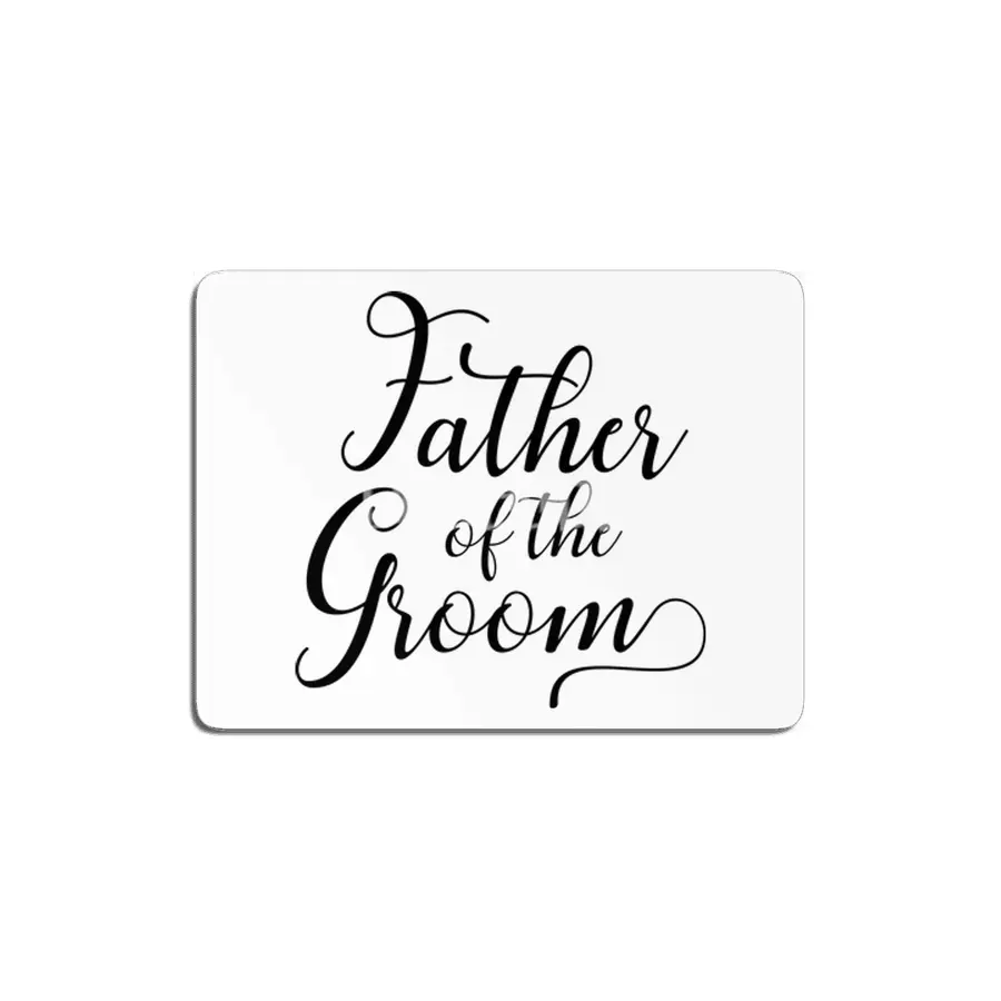 Father of the groom MDF Tablo