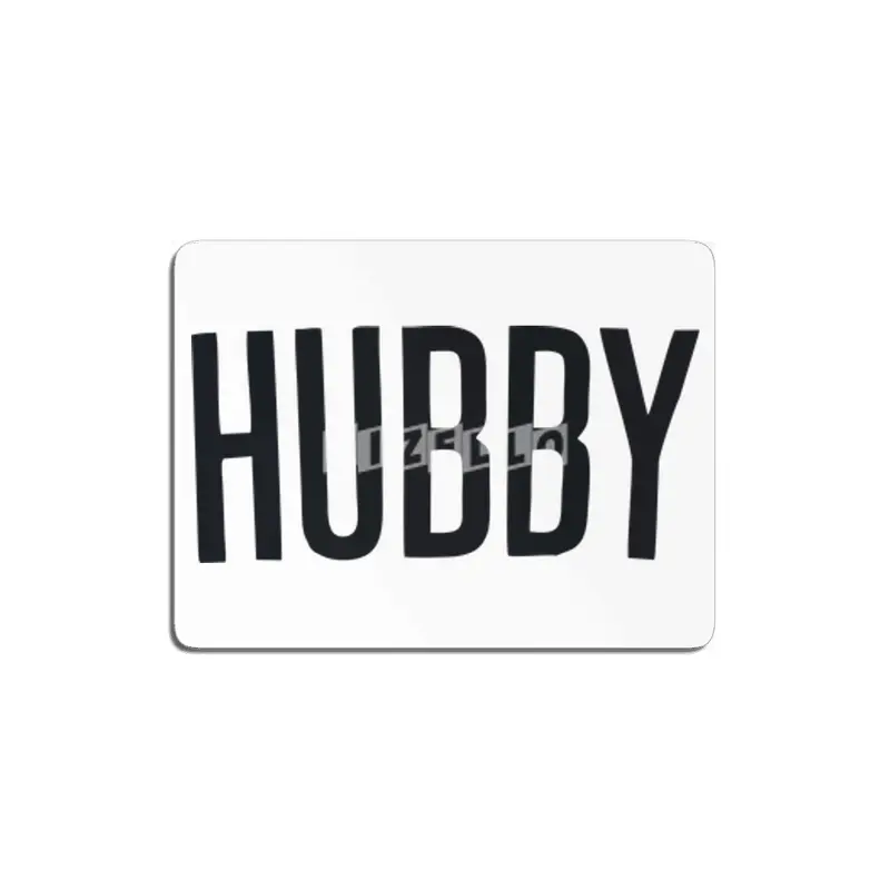 Hubby | Groom To Be MDF Tablo