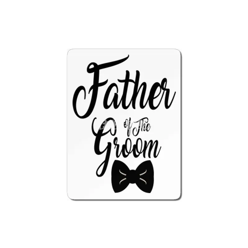 Father of the Groom MDF Tablo
