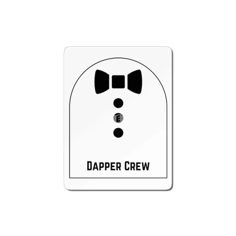 Dapper Crew grooms men apparel MDF Tablo