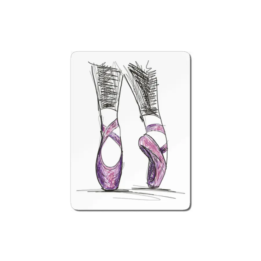 Dance ballerina girl ballet silhouettes MDF Tablo