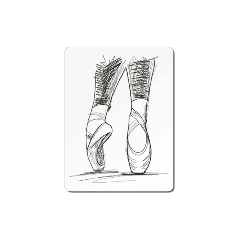 Dance ballerina girl ballet silhouettes MDF Tablo