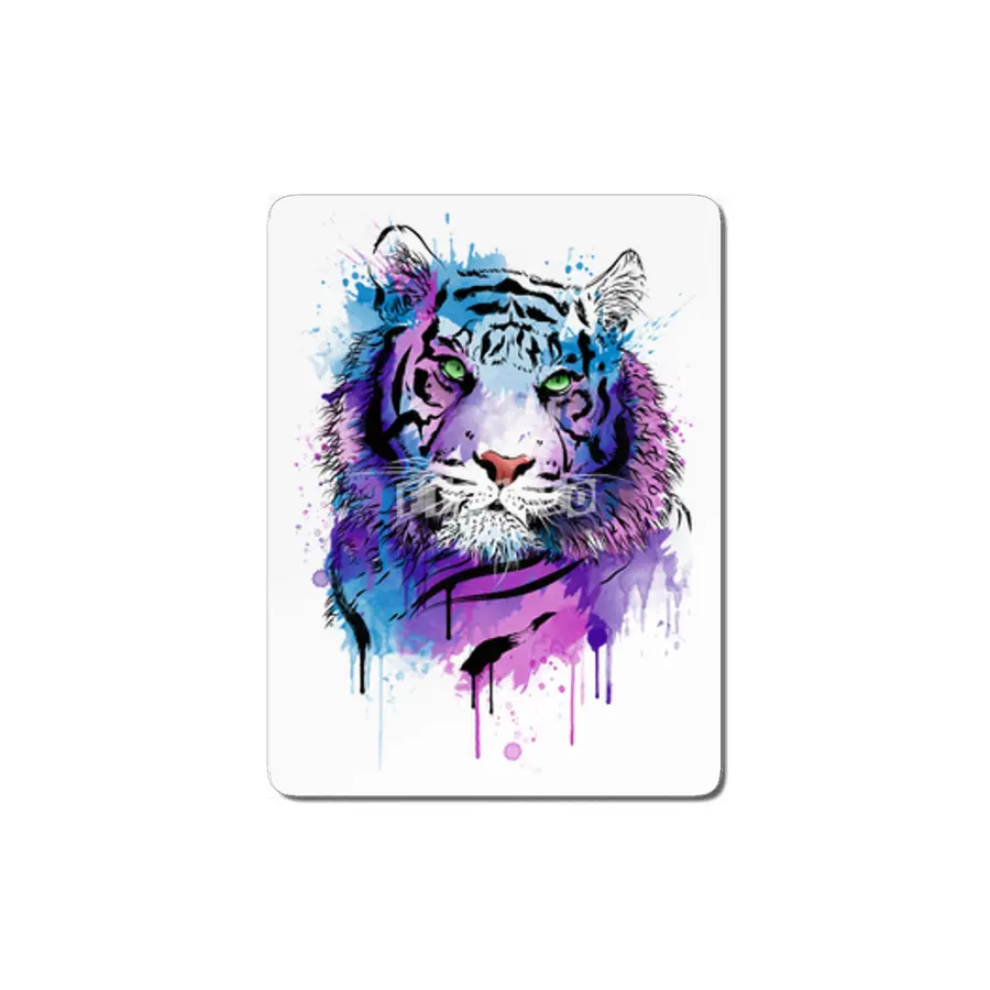 Tiger watercolor MDF Tablo