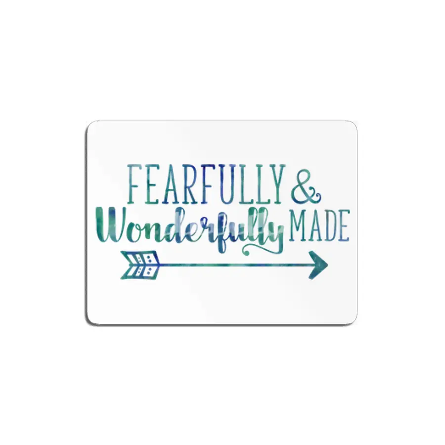 Fearfully & Wonderfully Made Watercolor MDF Tablo