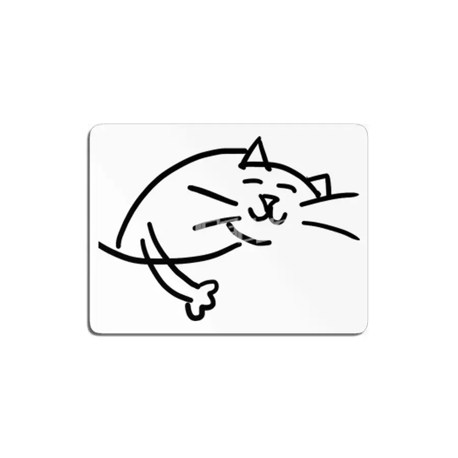 Happiness is a Warm Cat MDF Tablo