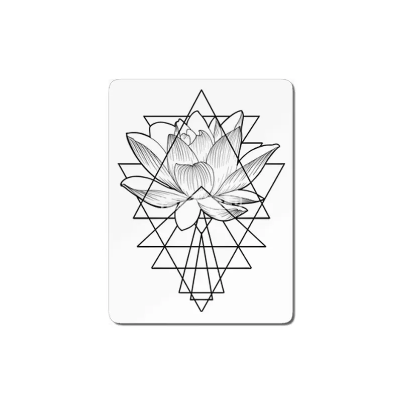 Lovely Lotus MDF Tablo