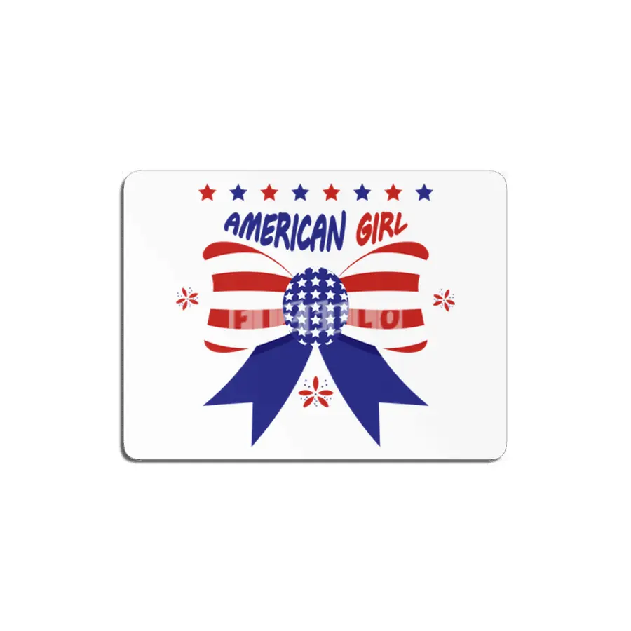 Lovely American Girl MDF Tablo