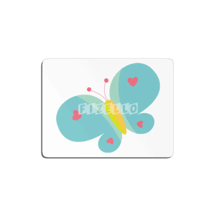 Lovely Butterfly MDF Tablo