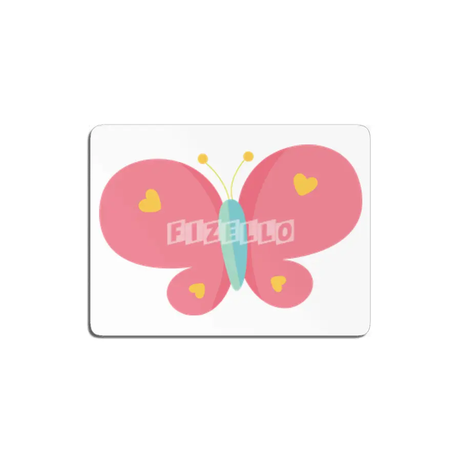 Lovely Butterfly MDF Tablo