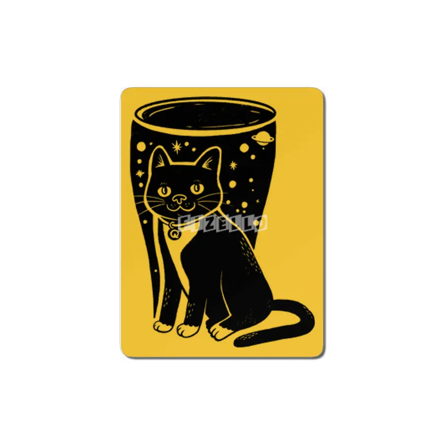 Galaxy Beer Cat MDF Tablo