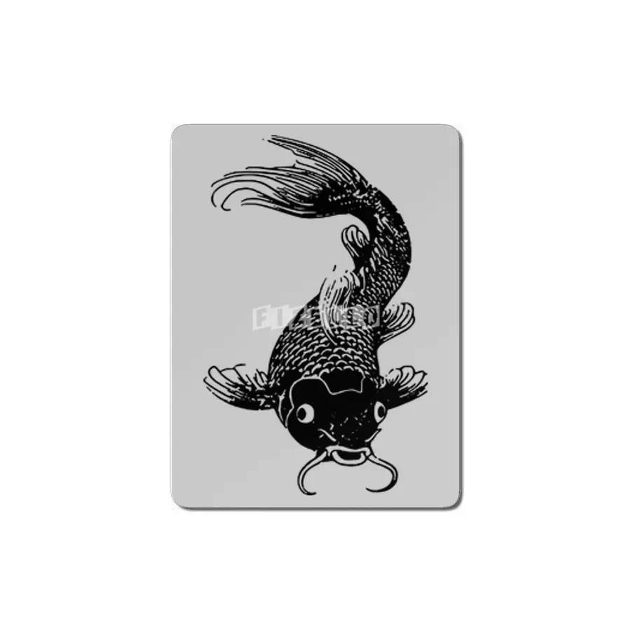 Koi Fish Funny MDF Tablo