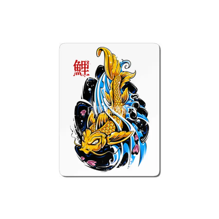 Koi fish MDF Tablo