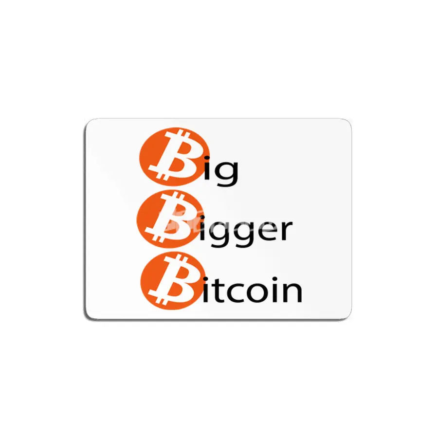 big bigger bitcoin MDF Tablo