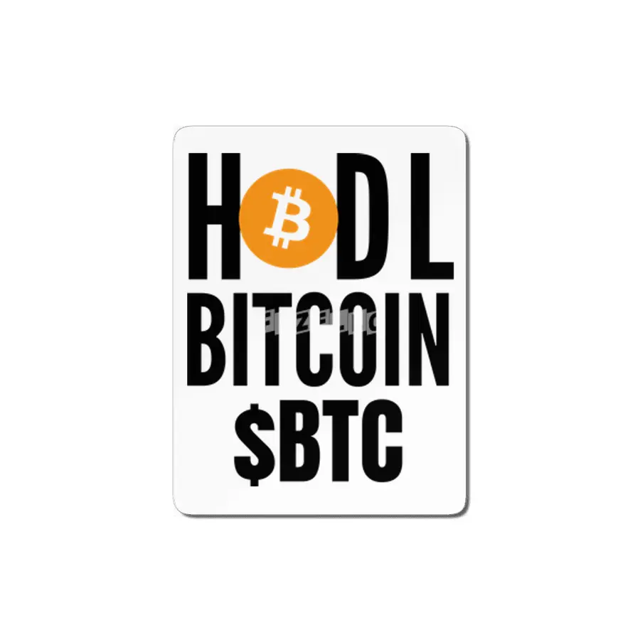 Bitcoin Hodl MDF Tablo