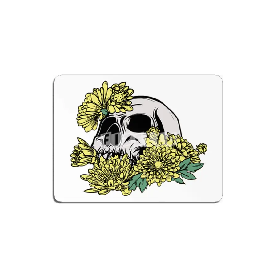 Beautiful Death Yellow MDF Tablo