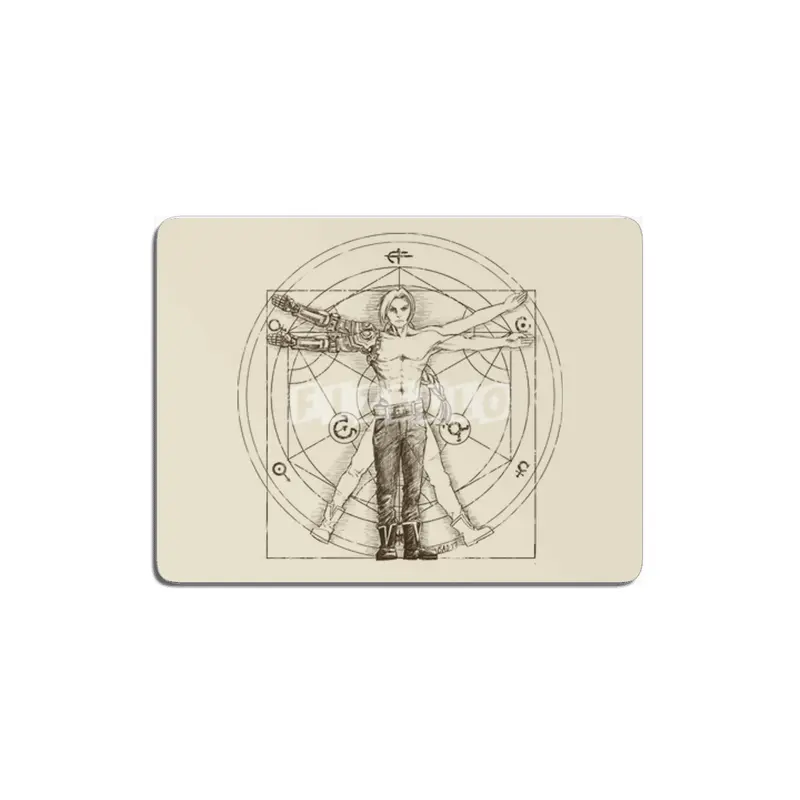 Vitruvian Alchemist MDF Tablo