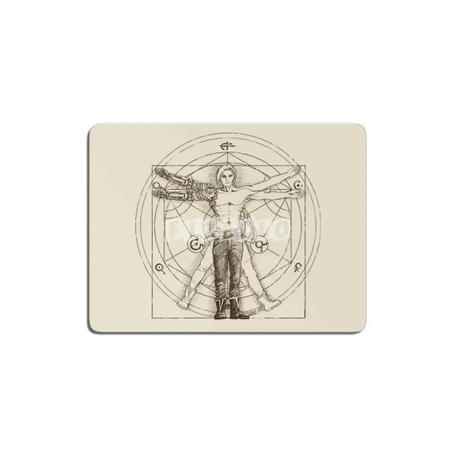 Vitruvian Alchemist MDF Tablo
