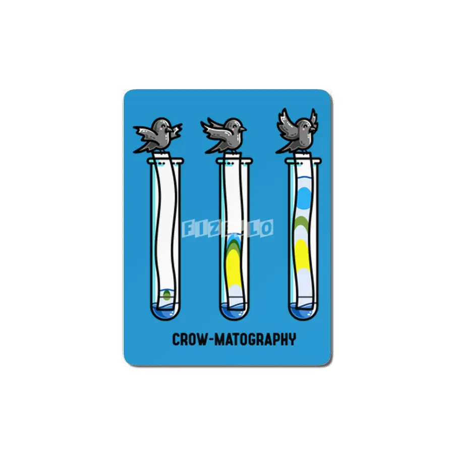 Chromatography Chemistry Pun MDF Tablo