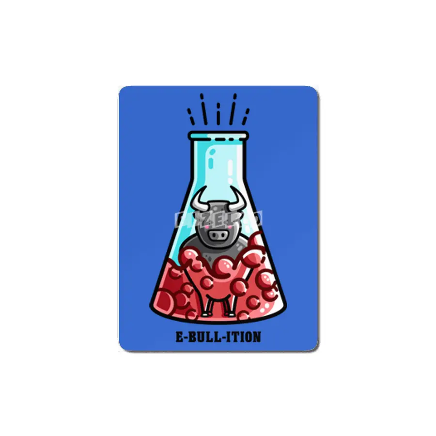 Ebullition Chemistry Pun MDF Tablo