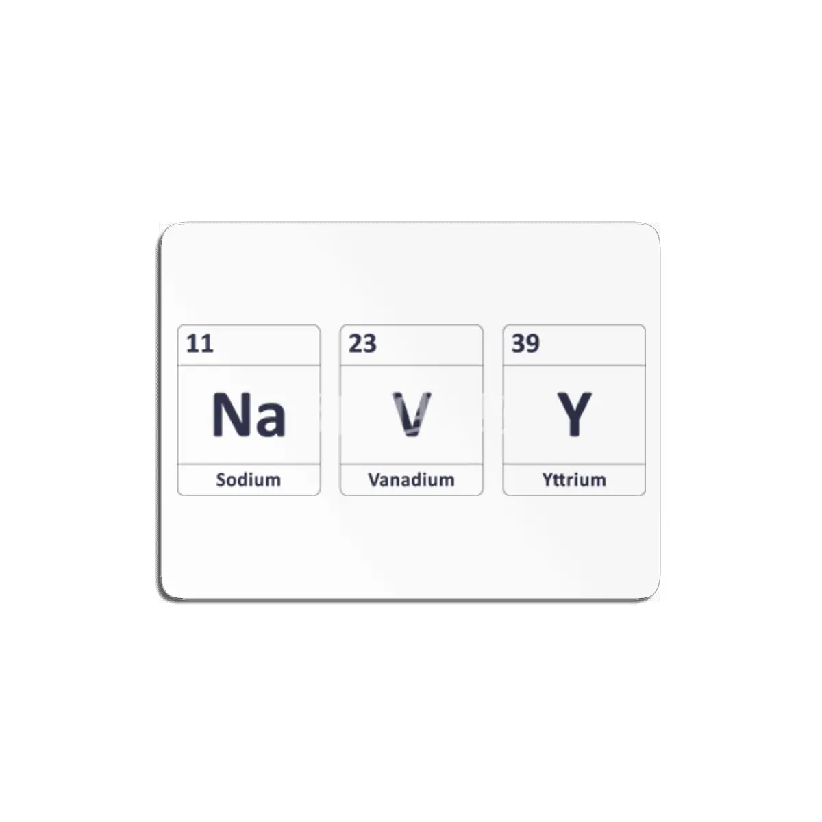 Navy Chemistry MDF Tablo