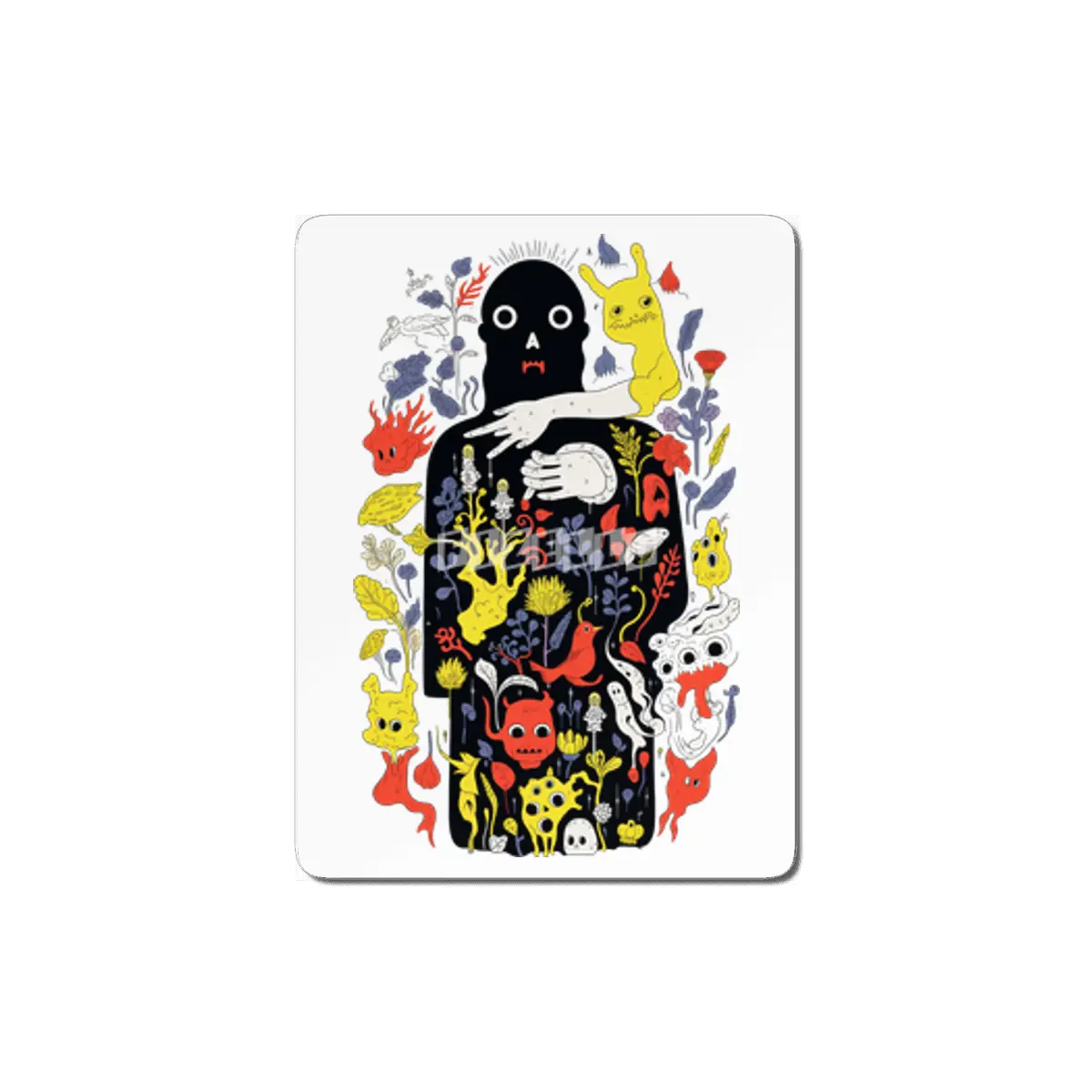 Floral Alchemist's Dreams MDF Tablo