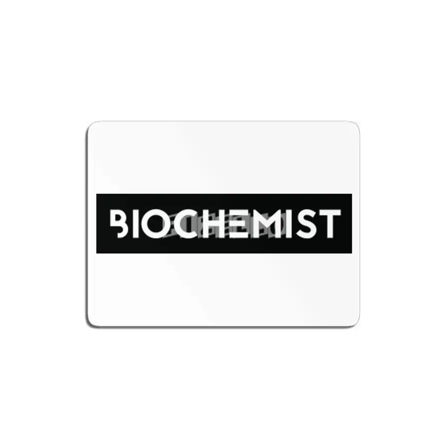 Biochemist In Black MDF Tablo