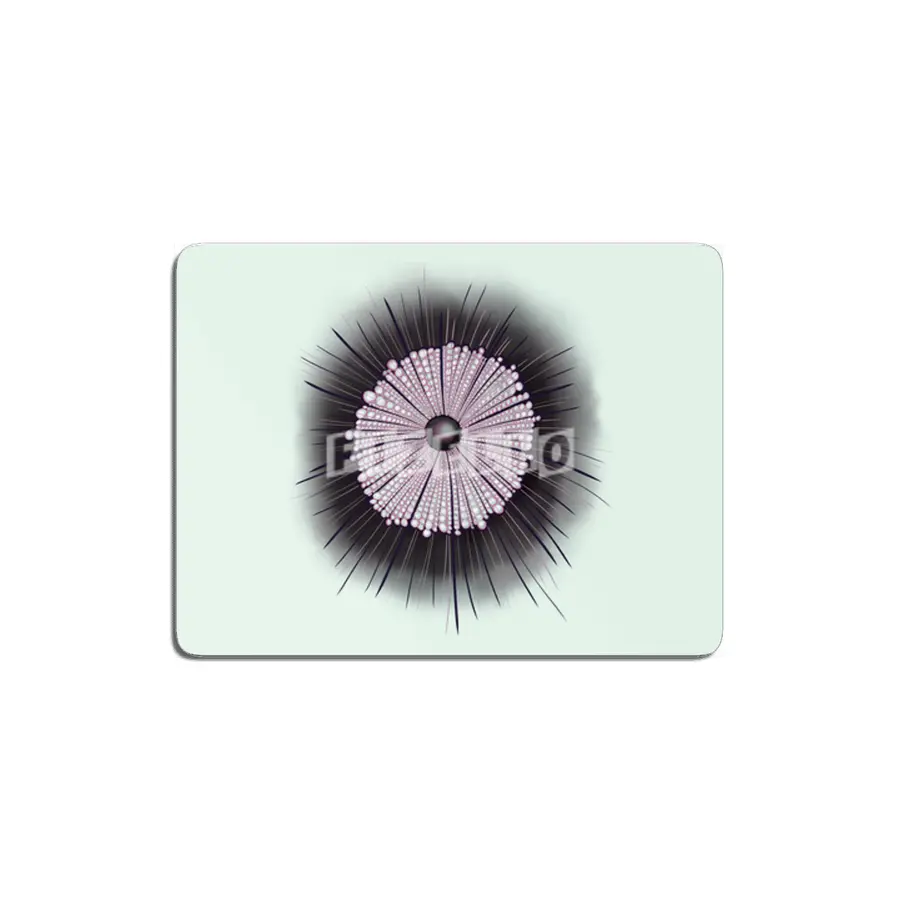 Heliozoa Microbe Microbiology Geek Digital Art MDF Tablo