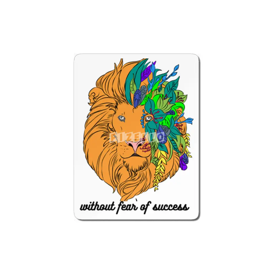 Lion Face MDF Tablo