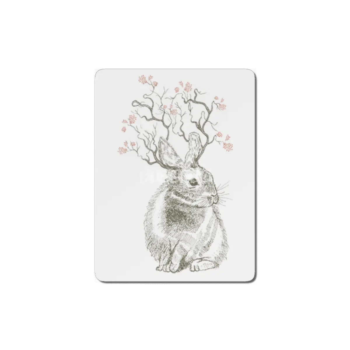 Forest Bunny MDF Tablo