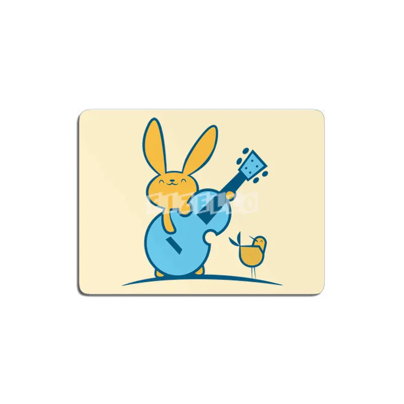 Bass Bunny and the Bird MDF Tablo