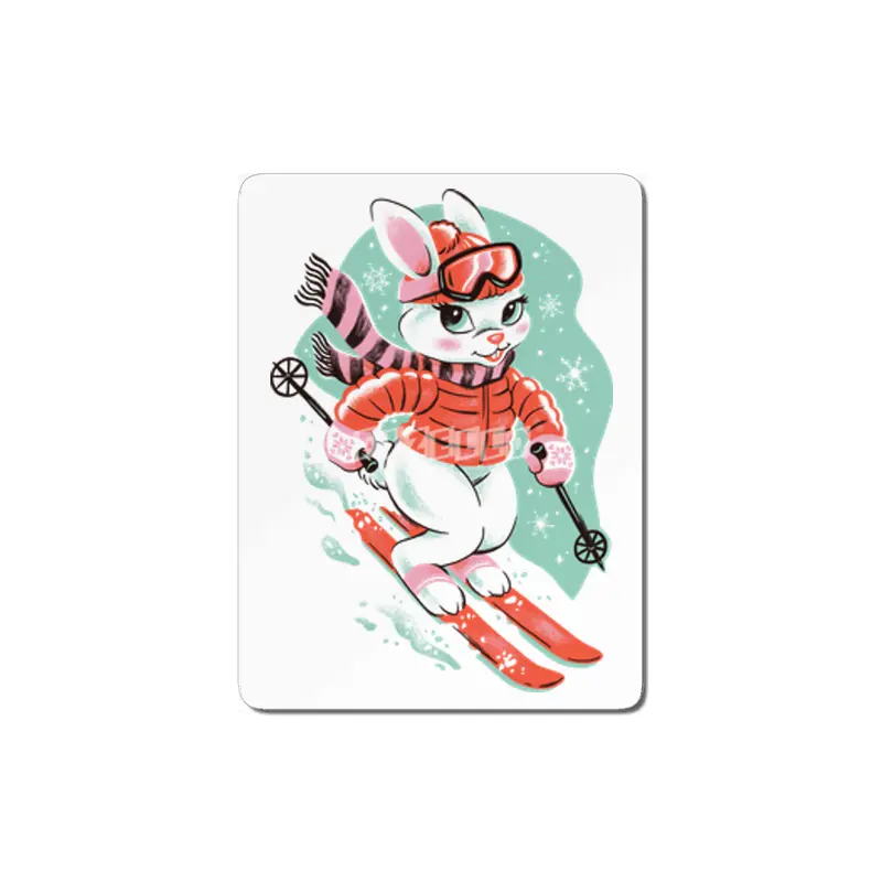 Ski Bunny MDF Tablo