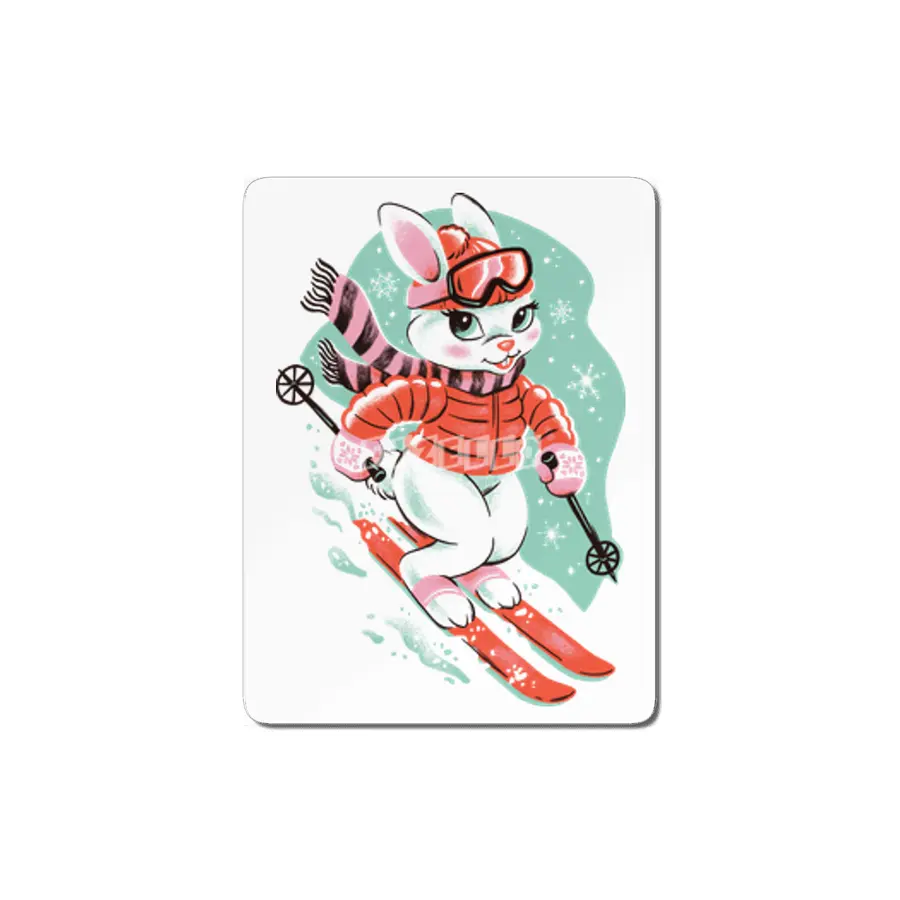 Ski Bunny MDF Tablo