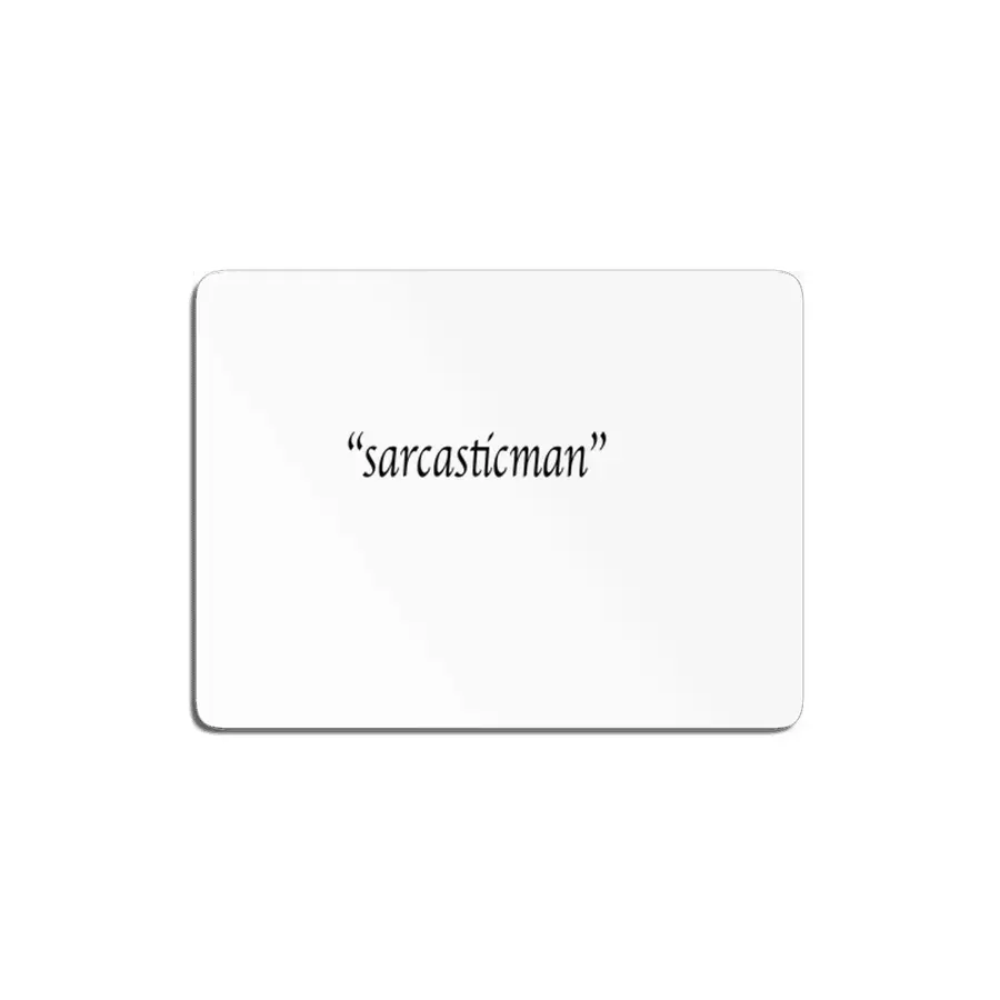 "sarcasticman" MDF Tablo