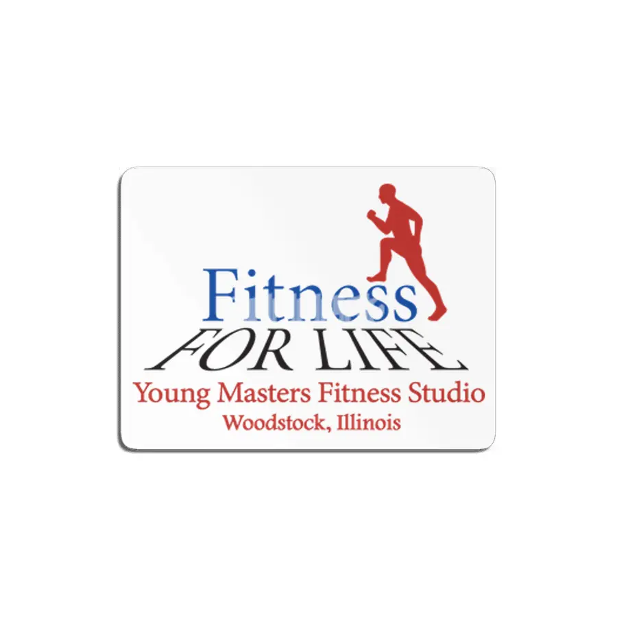 Fitness Logo for light colored MDF Tablo