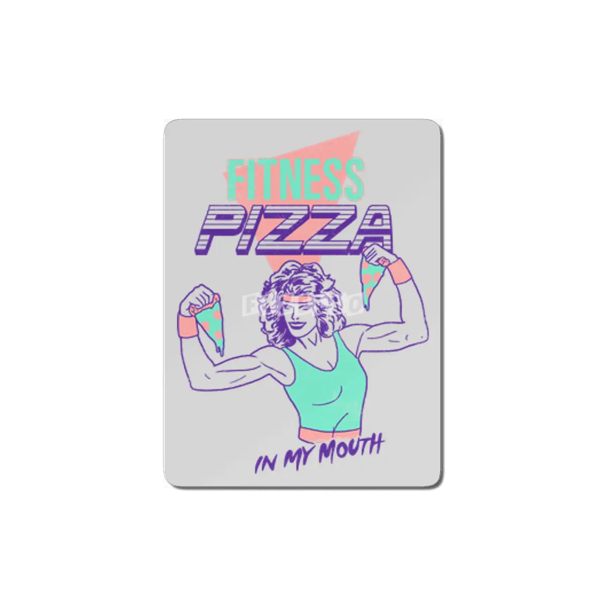 Fitness Pizza MDF Tablo