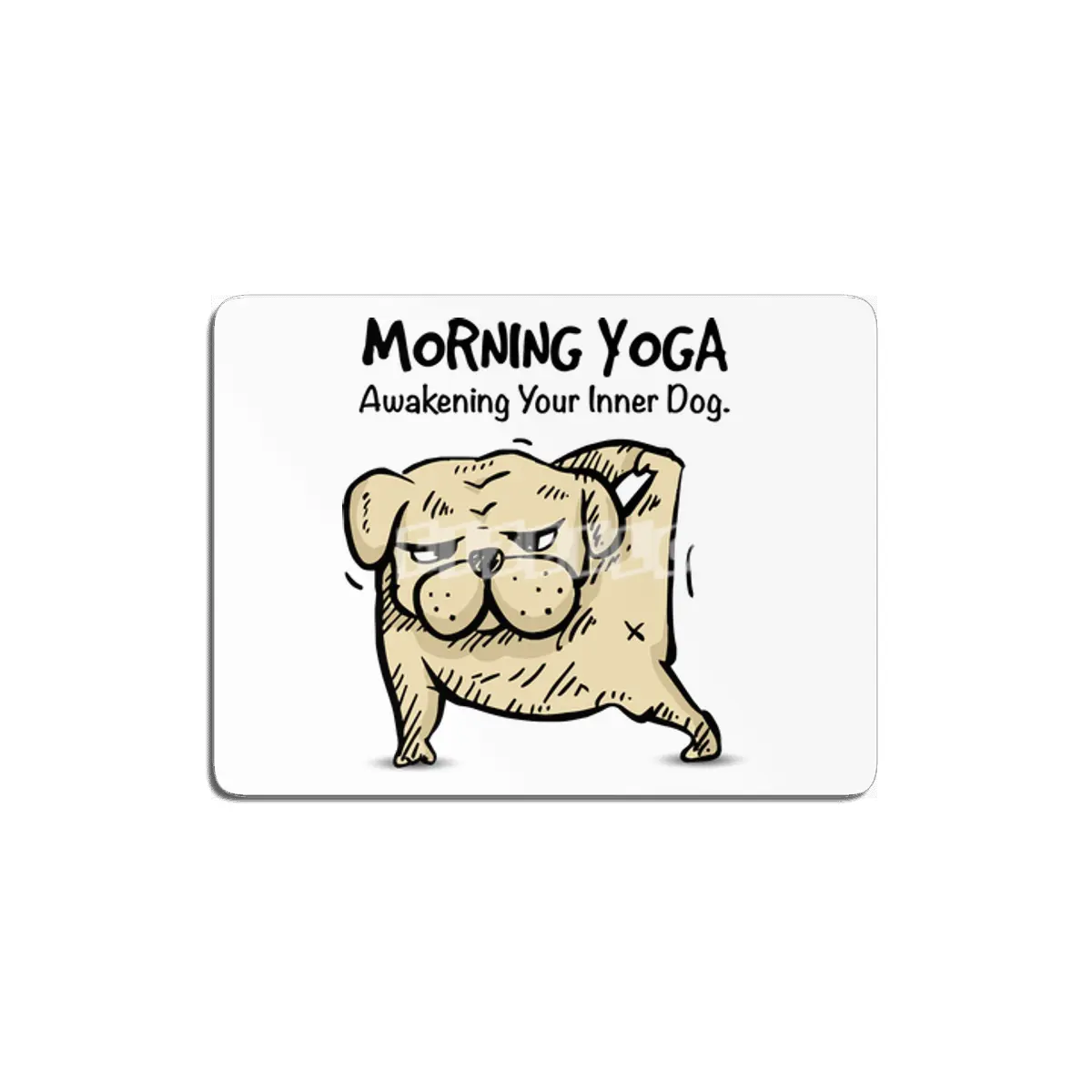 Morning Yoga MDF Tablo