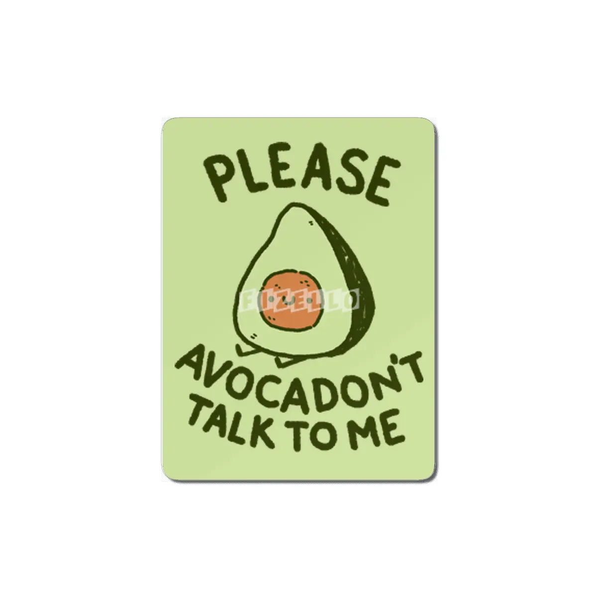 Avocadon't MDF Tablo