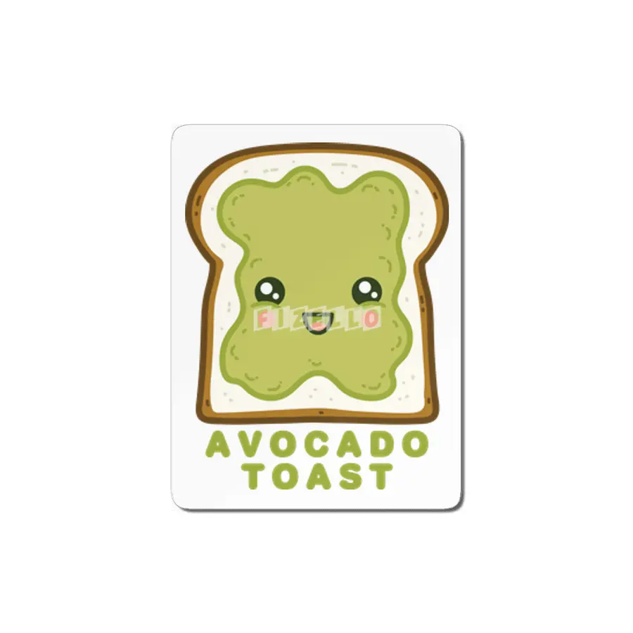 Happy Avocado Toast MDF Tablo