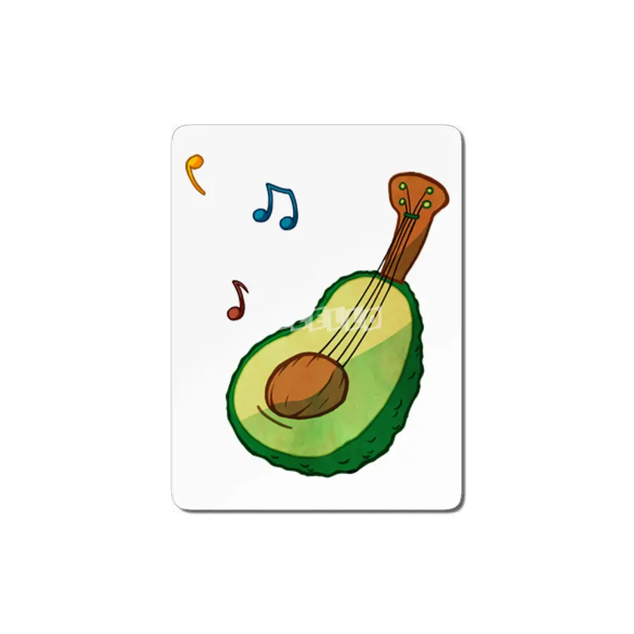 Avocado Guitar MDF Tablo