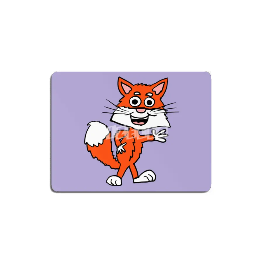 Cartoon fox MDF Tablo