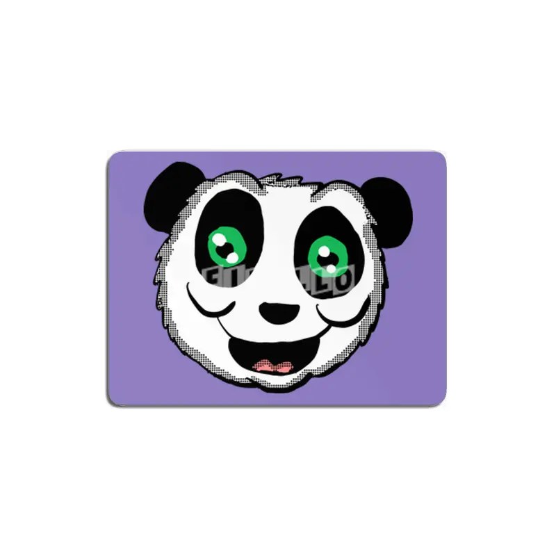 Cartoon Panda head MDF Tablo