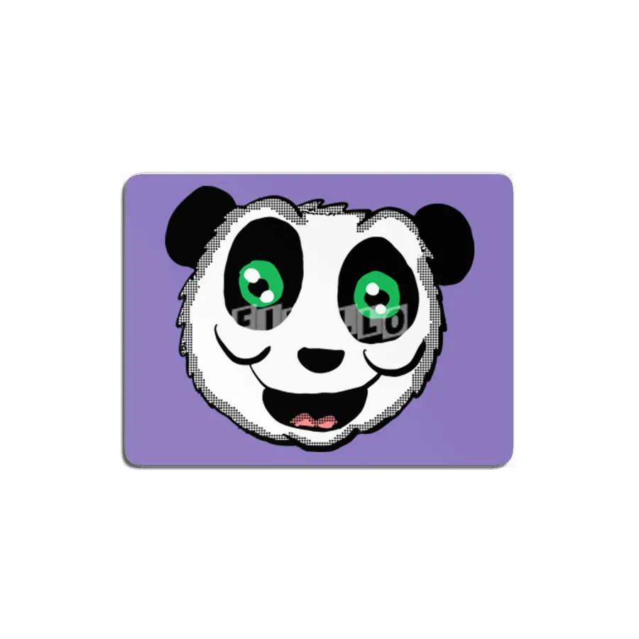 Cartoon Panda head MDF Tablo