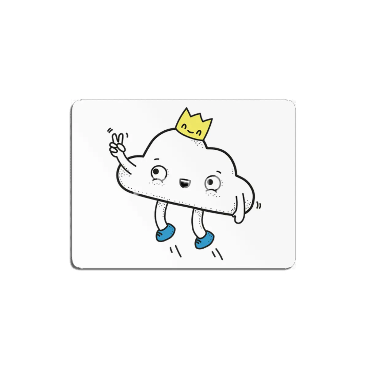 happy little cloud MDF Tablo