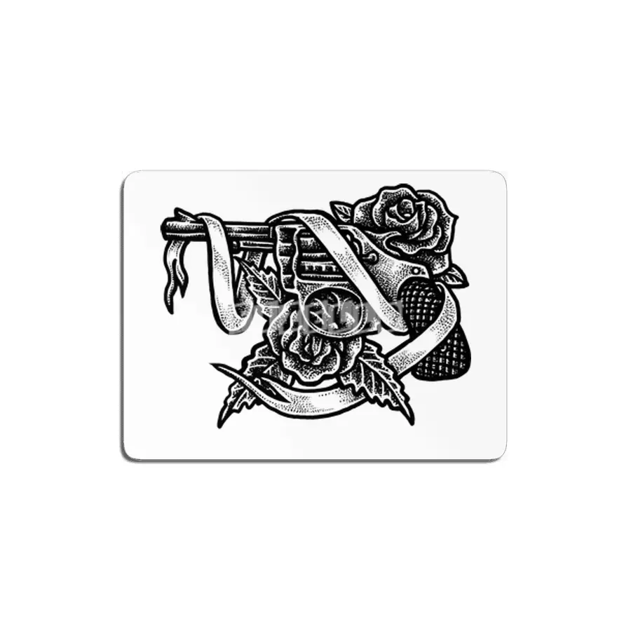 Gun Rose1 MDF Tablo