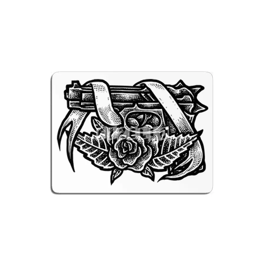 Gun Rose2 MDF Tablo