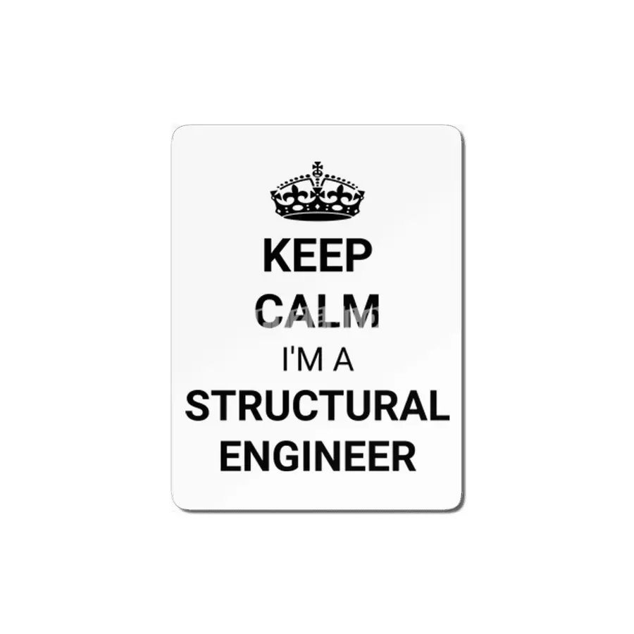 Keep Calm I'm A Structural Engineer MDF Tablo