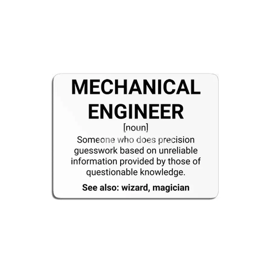 Mechanical Engineer Definition Meaning MDF Tablo