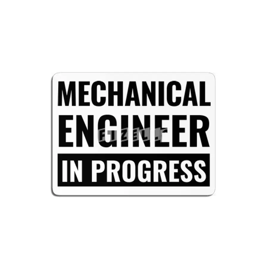 Mechanical Engineer In Progress MDF Tablo